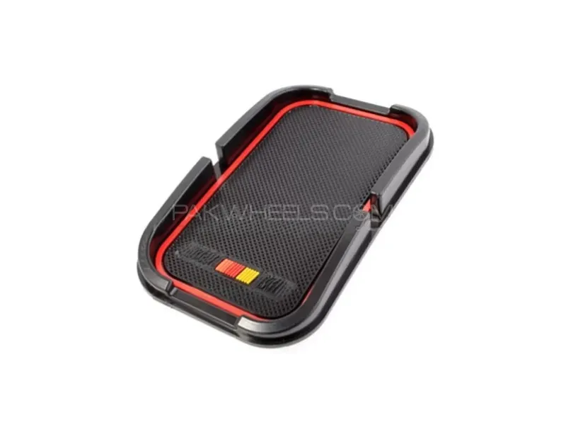 Ralli Art Round Shape Non Slip Dashboard Mat Image-1
