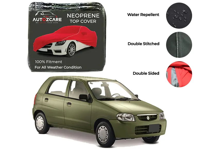 Suzuki Alto Neoprene Top Cover - Model 2000-2012 Image-1