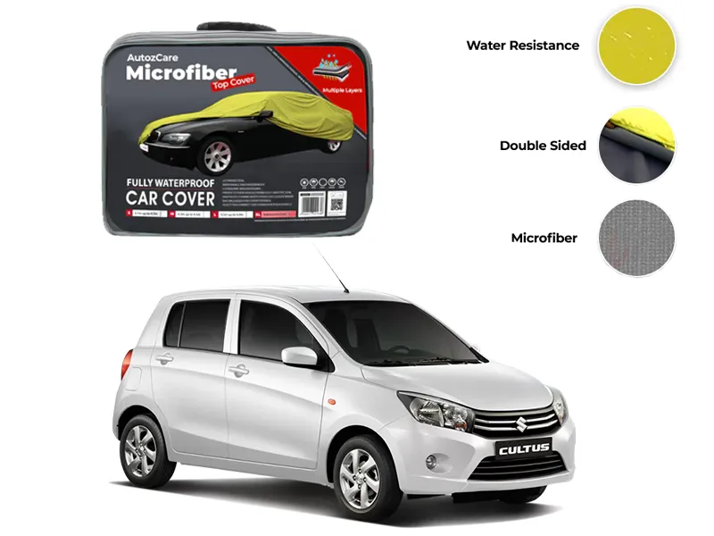 Suzuki Cultus Microfiber Car Top Cover - Model 2017-2025 Image-1