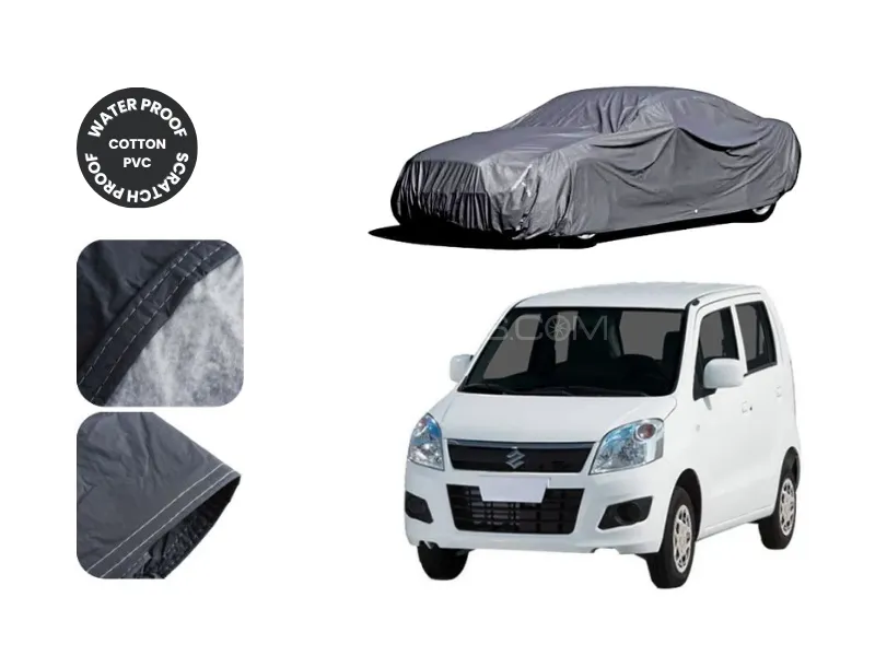 Zingfix Suzuki Wagon R 2014-2023 Premium Waterproof Top Cover – Dust & Scratch Protection Image-1