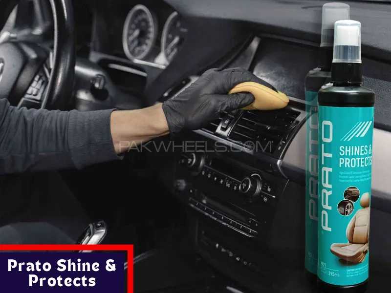 Prato Shine & Protects 295ML | for Protect your Interior and Shiny use Prato Shine & Protects Image-1