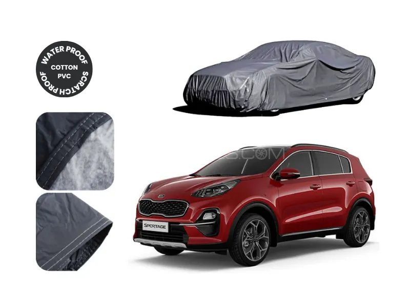Zingfix KIA Sportage Premium Waterproof Top Cover – Dust & Scratch Protection  Image-1