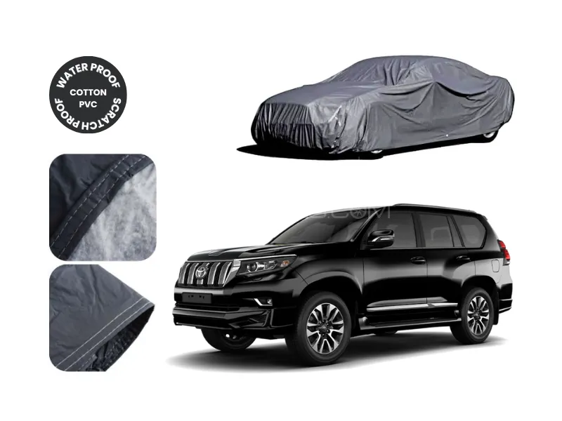 Zingfix Toyota Landcruiser Prado FJ150 Premium Waterproof Top Cover – Dust & Scratch Protection  Image-1