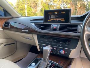 Audi A7 Sportback 50 Quattro
Executive Edition 
Manufacturing: 2014 
Model year: 2015 on all papers
Mileage: 35,900 km
Reg: Karachi 

*Sunroof 
*Power Spoiler
*Bose Sound System 
*Leather Electric Seats
*Memory Seats
*Power Boot
*Matrix LED Lights

Calling and Visiting Hours

Monday to Saturday

11:00 AM to 7:00 PM
