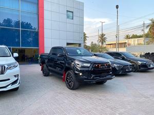 Toyota Revo GR 2.4 
Japan Import 
Model: 2022
Mileage: 8,700 Km
Unregistered 
Fresh import 2025

*Lane assist
*360 view camera
*Radar 
*Exhaust muffler 
*JAOS front bar

Calling and Visiting Hours

Monday to Saturday 

11:00 AM to 7:00 PM