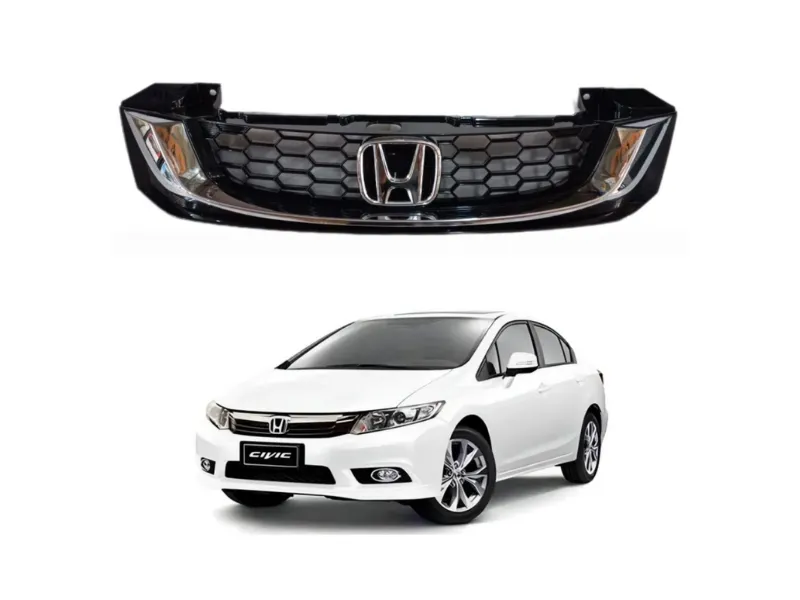 Honda Civic Rebirth 2012-2015 Front Grill Image-1