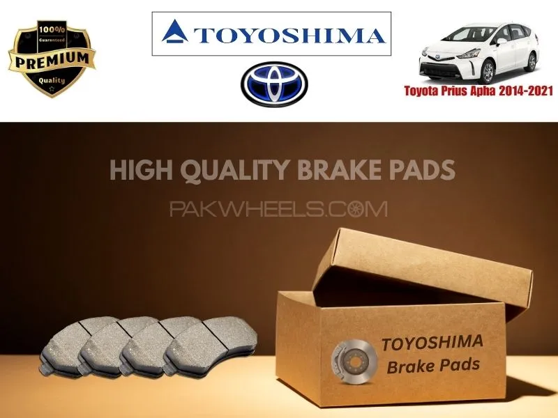  Toyota Pruis Alpha 2014-2021 Toyoshima Front Brake Pads - High Quality Image-1