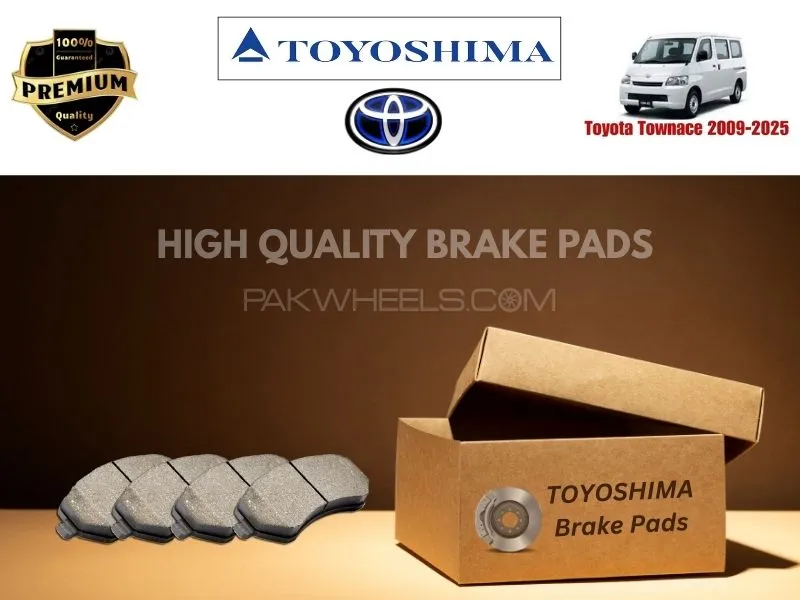  Toyota Townace 2007-2025 Toyoshima Front Brake Pads - High Quality Image-1