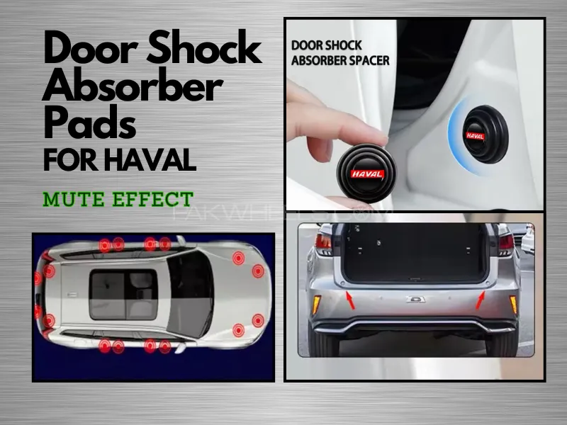 10 Pcs Door Shock Absorber Pads Buffer Bumper Pads Shock Absorption Sound Insulation Rubber HAVAL Image-1