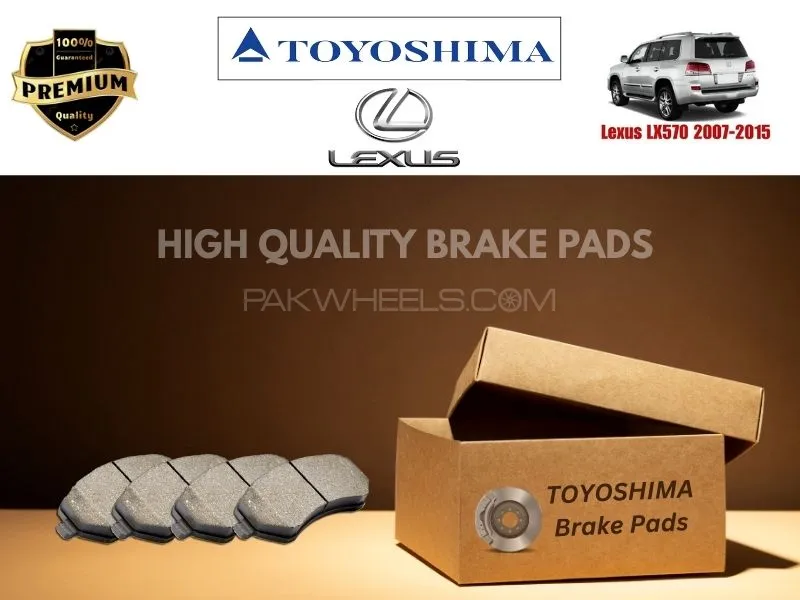Lexus LX570 2007-2015 Front Brake Pads - High Quality Image-1
