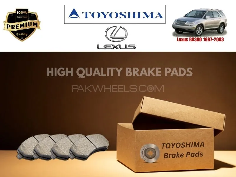 Lexus RX300 1997-2003 Front Brake Pads - High Quality Image-1