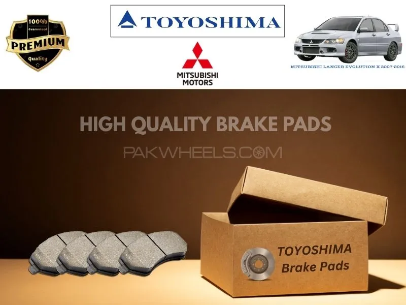 Mitsubishi Lancer Evolution  X 2007-2016 Front Brake Pads - High Quality Image-1