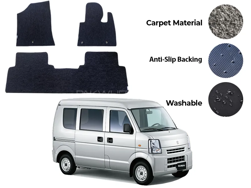 Suzuki Every Genuine Fitting Carpet Floor Mat - Model 2006-2015 Image-1