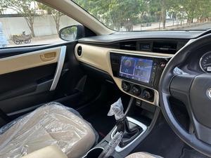 TOYOTA COROLLA GLI MANUAL 1.3 (1300cc)
Model 2019 || Registered 2019
45,000kms driven Genuine 
Toyota Authorized Dealership Maintained
Silver Color 
Right Front Fender Wheel Arch Repainted Rest 
Full Original Paint 100% Guaranteed 
Beige Interior
Manual Transmission 
Well maintained using high end products 
1st Owner
Brand New Condition 
Interior is as crispy as new 
See to believe 
READY DELIVERY 
EXCHANGE POSSIBLE WITH ANY CAR

For inspection
Available at SUPREME CARS
Plot # 151/F,Under Imam heights,Shop no.1&2, Main Khalid Bin Walid Rd, Karachi, Sindh 75400

|  Premium Cars |  Best Prices |  Optimum Performance | 
#supremecarsgang