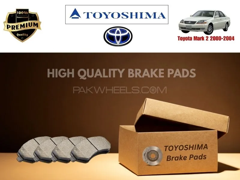 Toyota Corolla X 2000-2006 Toyoshima Front Brake Pads - High Quality Image-1