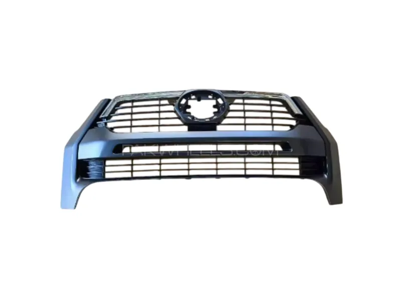 Toyota Revo GR Variant Front Grill Matte Black  | OEM Style | ABS Plastic Image-1