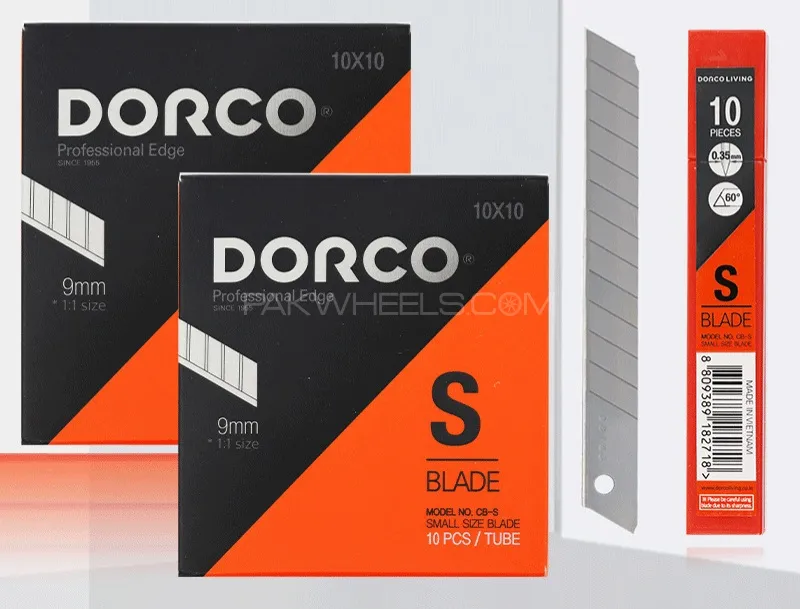 Dorco Small 9mm Spare Knife Blade Replacement Image-1