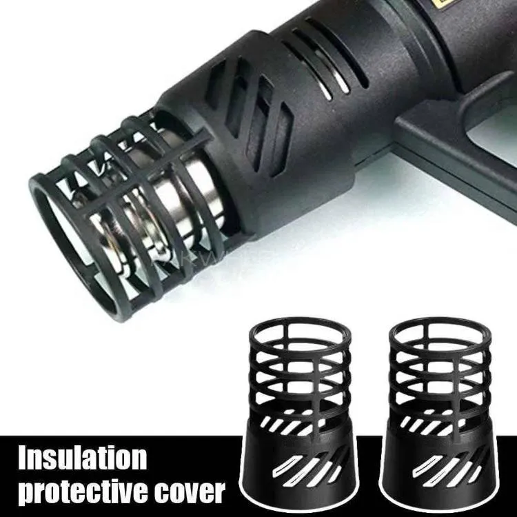 Heat Guns Protective Sleeve Secure Heat Resistant with Clear Protective Cover Suitable for Safty Image-1