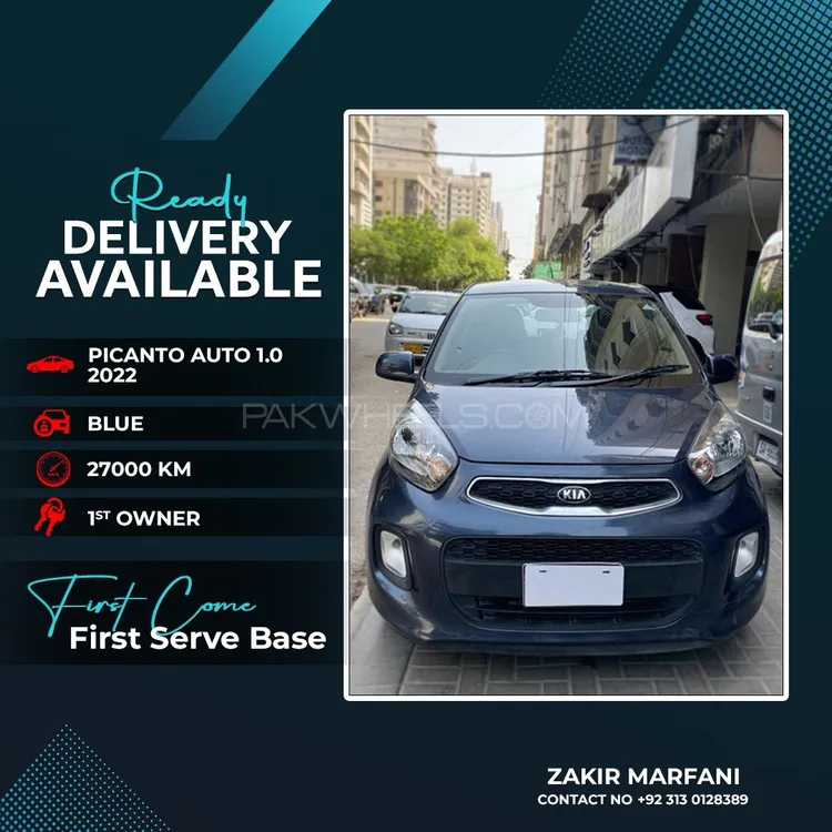 KIA Picanto 2022 for Sale in Karachi Image-1