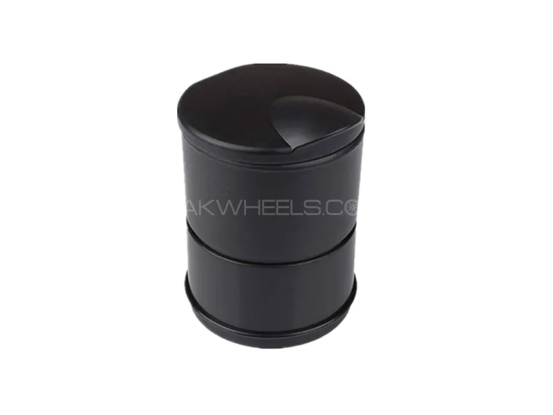 Portable Car Cigarette Ashtray Holder Cup | Smoke-Free Lid | For Car & Office Use Image-1