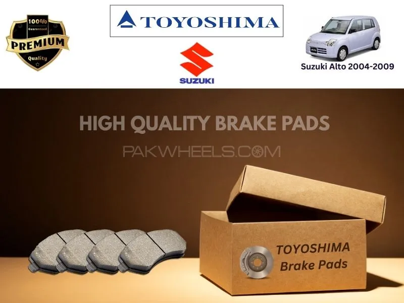 Suzuki Alto  2004-2009 Toyoshima Front Brake Pads - High Quality Image-1