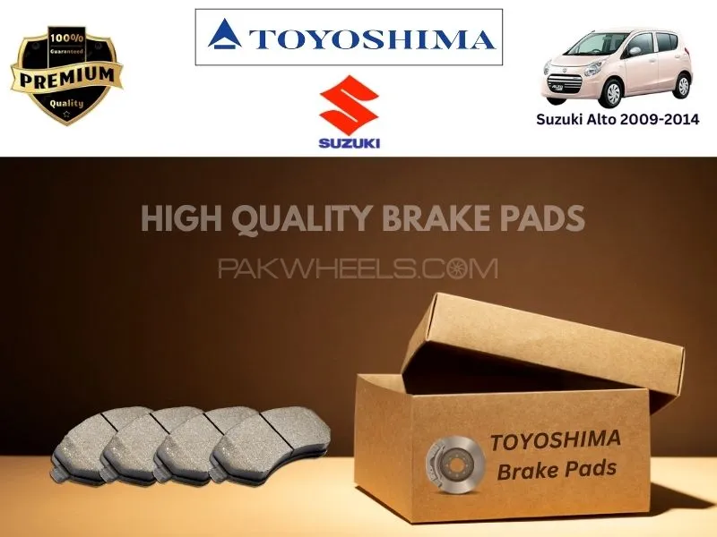 Suzuki Alto  2009-2014 Toyoshima Front Brake Pads - High Quality Image-1