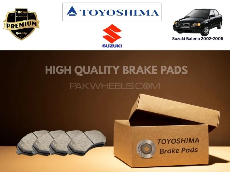 Suzuki Baleno 2002-2005 Toyoshima Front Brake Pads - High Quality Image-1
