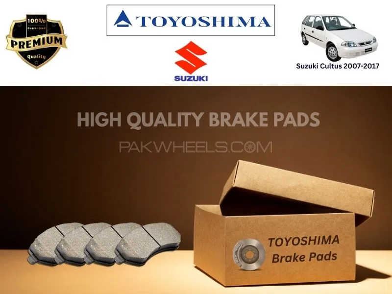 Suzuki Cultus 2007-2017 Toyoshima Front Brake Pads - High Quality Image-1