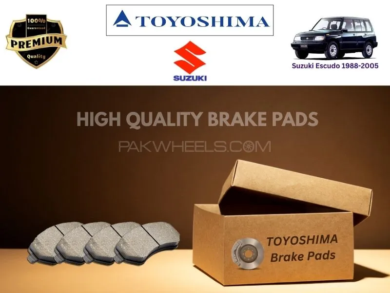 Suzuki Escando 1988-2005 Toyoshima Front Brake Pads - High Quality Image-1