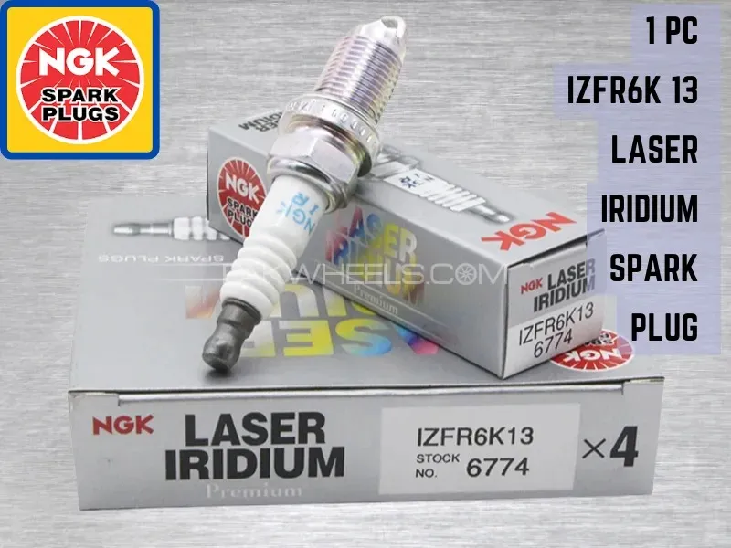 1 PC IZFR6K 13 NGK Iridium Laser Spark Plug | A+ Copy Plugs Image-1