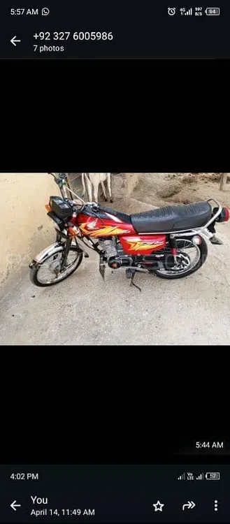 Honda CG 125 2021 for Sale Image-1