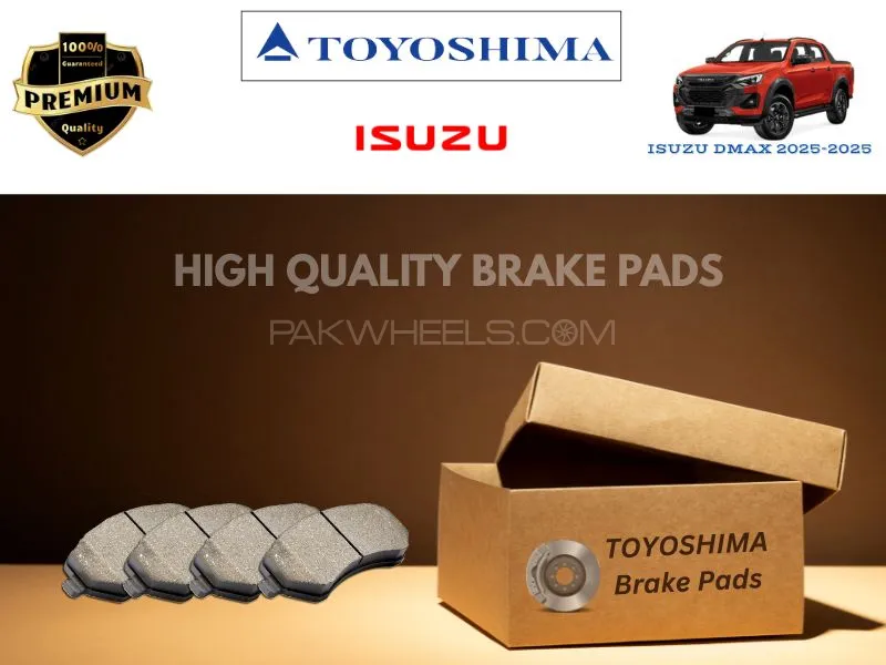 Isuzu D-max 2025-2025 Toyoshima Front Brake Pads - High Quality Image-1