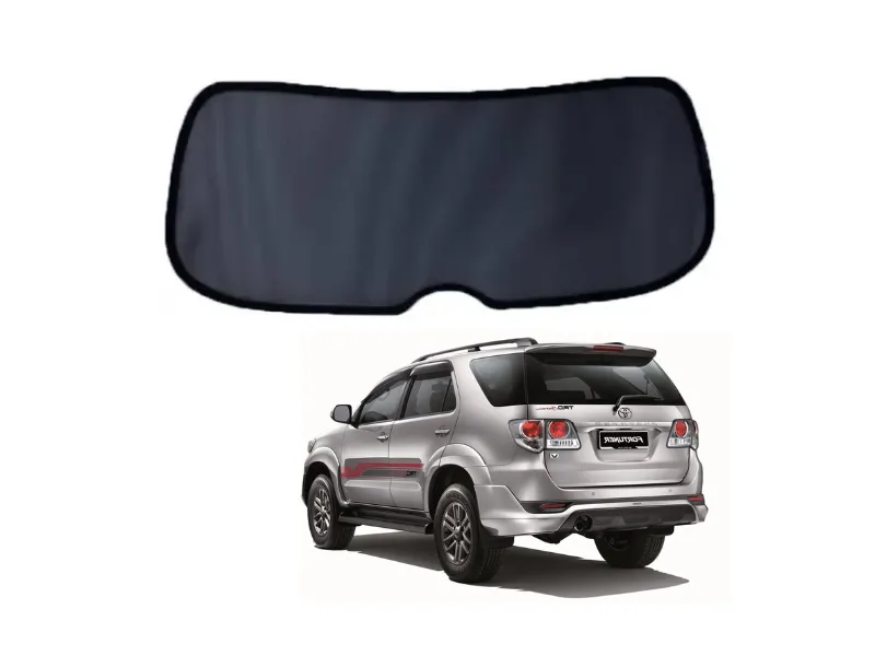 Rear Sunshade for Toyota Fortuner 2013-2015 | Custom Fit Window Back Shade Image-1