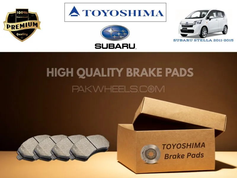 Subaru Stella 2011-2025 Toyoshima Front Brake Pads - High Quality Image-1