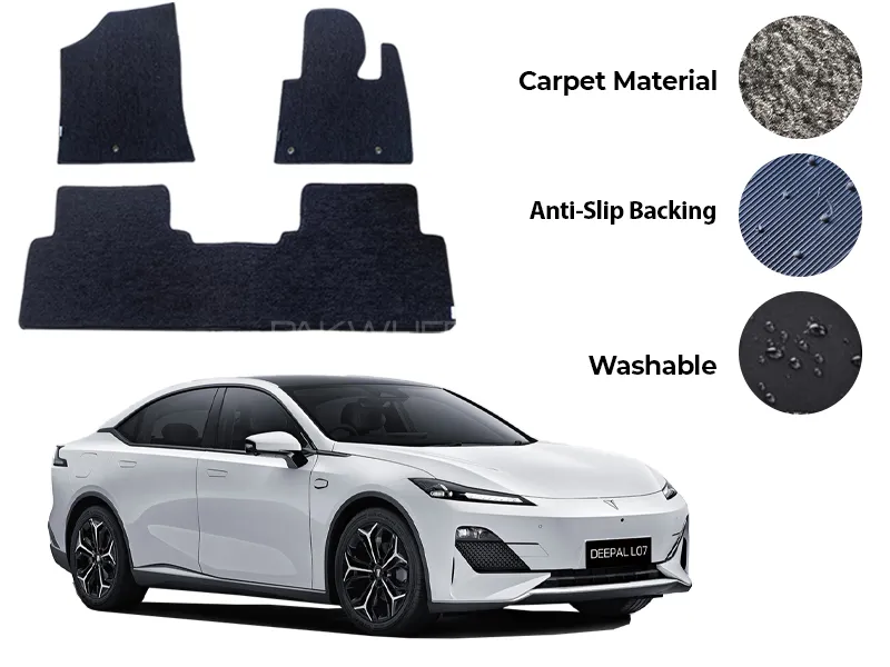 Changan Deepal L07 Genuine Fitting Carpet Floor Mat 3PCS - Model 2024-2025 Image-1
