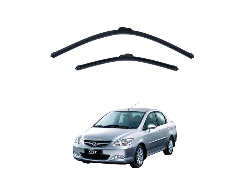 Honda City 2004-2009 Silicone Wiper Blades Image-1