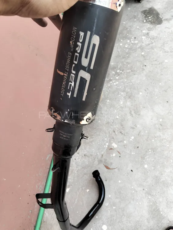SC Project Loud exhaust with YBR bend Image-1