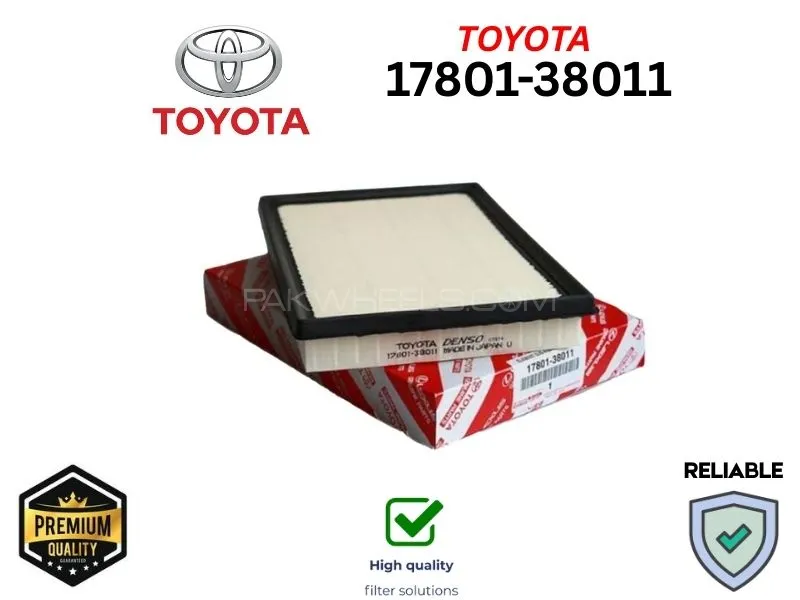 Toyota 17801-38011 Air Filter Premium Quality Image-1