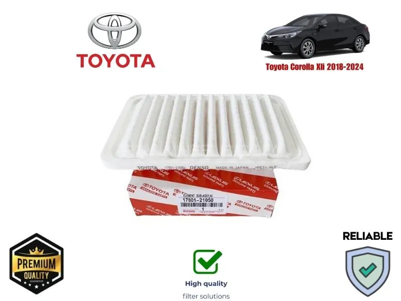 Toyota Corolla Xli 2018-2024 Air Filter Premium Quality Image-1