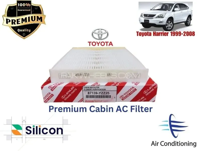 Toyota Harrier 1999-2008 Premium Quality Cabin Filter - Imported Image-1