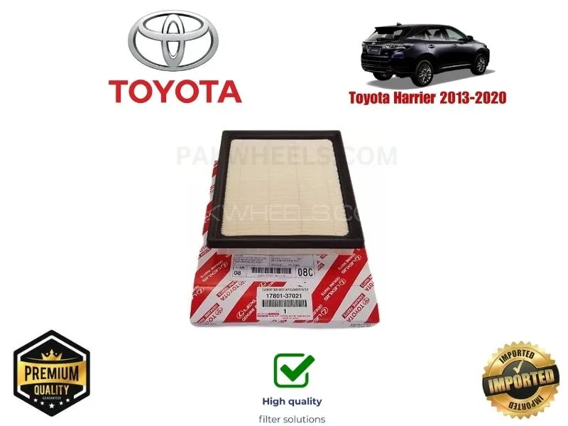 Toyota Harrier 2013-2020 Air Filter Premium Quality Image-1