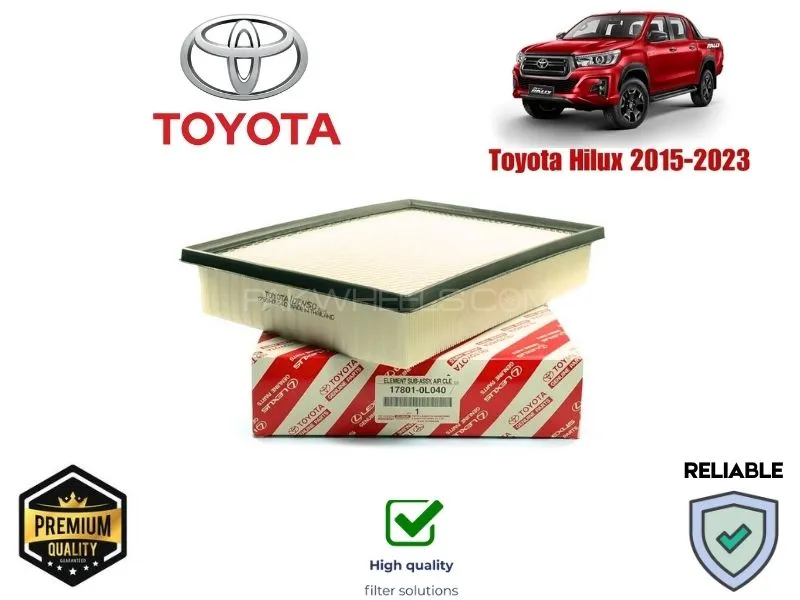 Toyota Hilux 2015-2023 Air Filter Premium Quality Image-1
