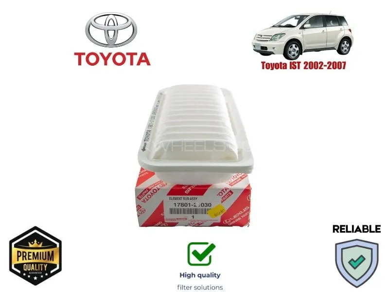 Toyota IST 2002-2007 Air Filter Premium Quality Image-1