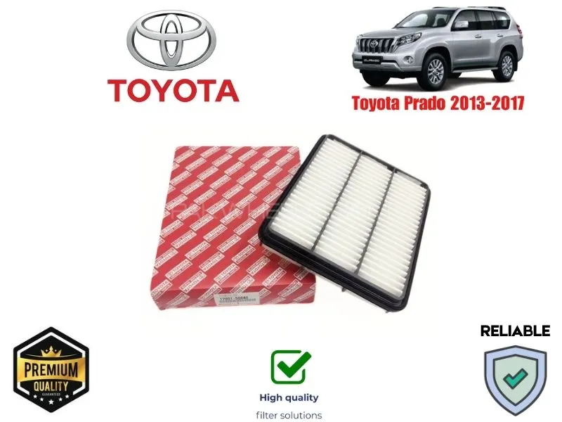 Toyota Prado 2013-2017 Air Filter Premium Quality Image-1