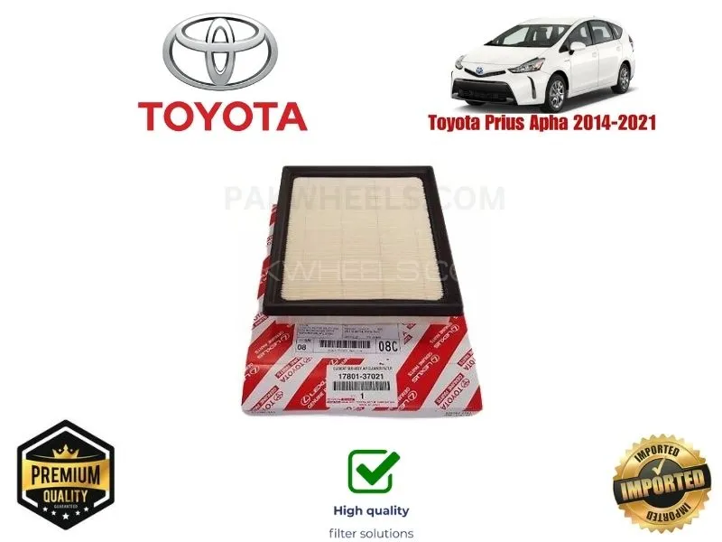 Toyota Prius Alpha 2014-2021 Air Filter Premium Quality Image-1