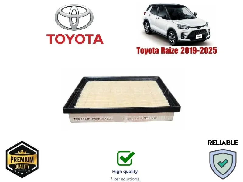 Toyota Raize 2019-2025 Air Filter Premium Quality Image-1