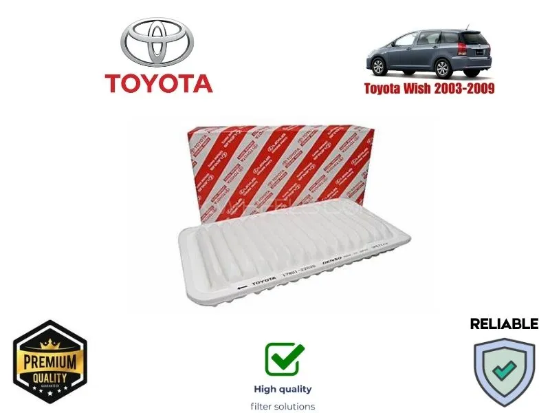 Toyota Wish 2003-2009 Air Filter Premium Quality Image-1