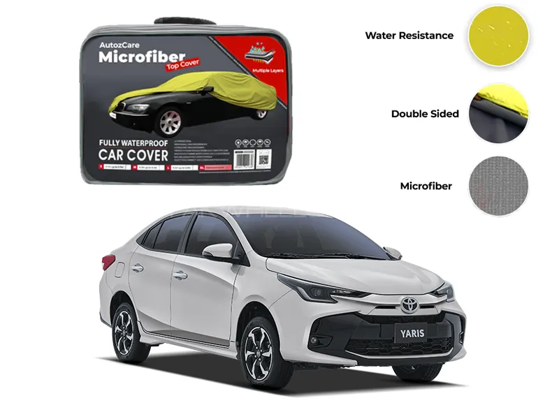 Toyota Yaris Microfiber Top Cover - Model 2020-2025 Image-1