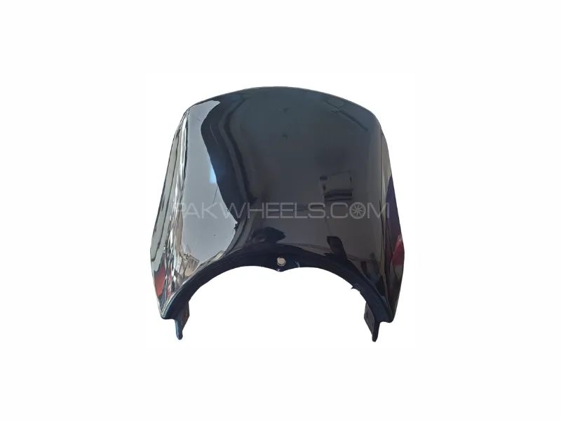 Unbreakable Windshield Visor for Yamaha YBR 125G, YBZ, YBZDX & Suzuki GS150 Image-1
