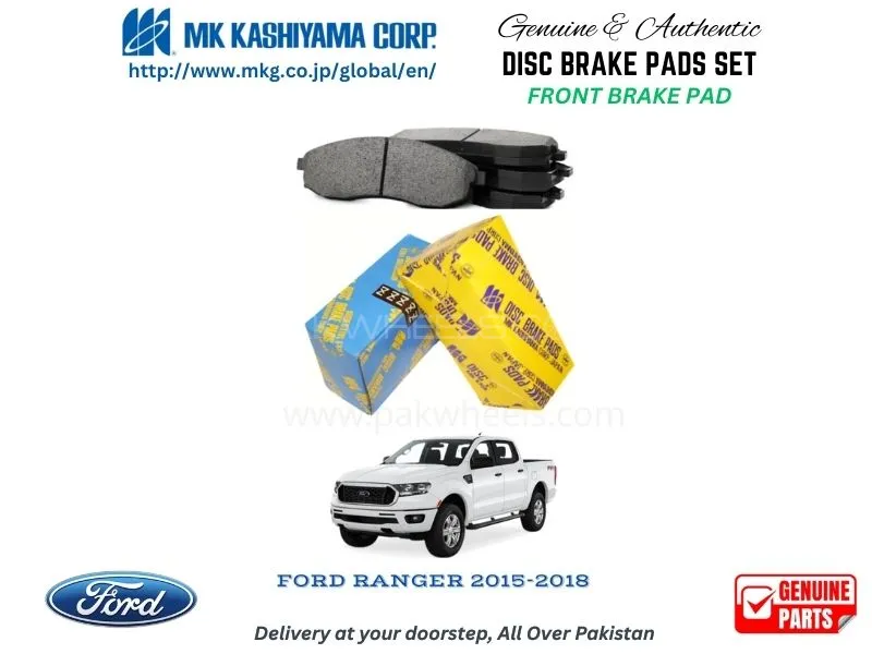 Ford Ranger 2015-2018  Front Brake Pads MK Japan Image-1
